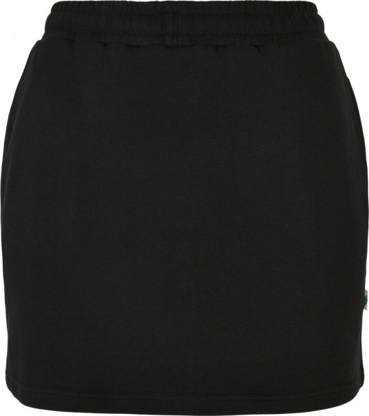 Urban Classics Damen Ladies Organic Terry Mini Skirt Black