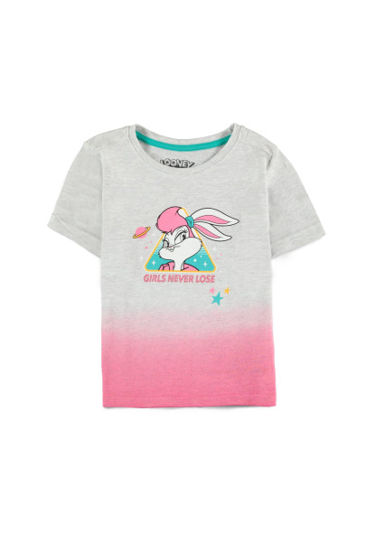 Looney Tunes (Kids) - Girls Short Sleeved T-Shirt Grey