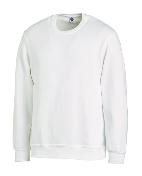 Leiber Sweatshirt mit Rundhals 10/882/01 Weiß