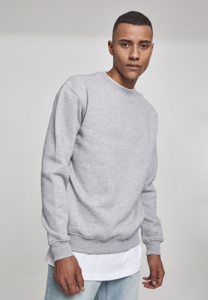 Urban Classics Pullover Crewneck Sweatshirt Grey