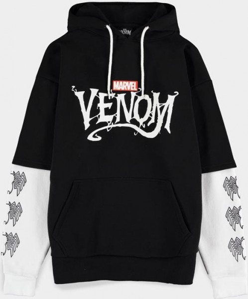 Marvel - Venom Men's Double Sleeved Hoodie Black