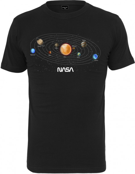 Mister Tee T-Shirt NASA Space Tee Black