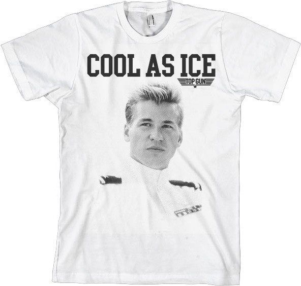 Top Gun Cool As Ice T-Shirt White