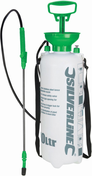 Silverline Gartenpflege Drucksprühgerät, 10 l 10 l