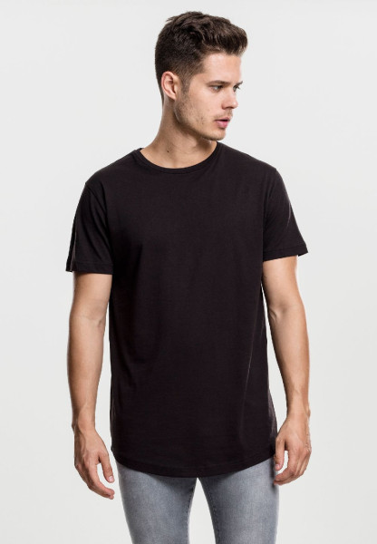Urban Classics T-Shirt Shaped Long Tee Black