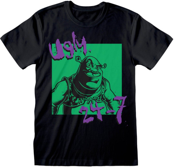 Shrek - Ugly 247 T-Shirt Black