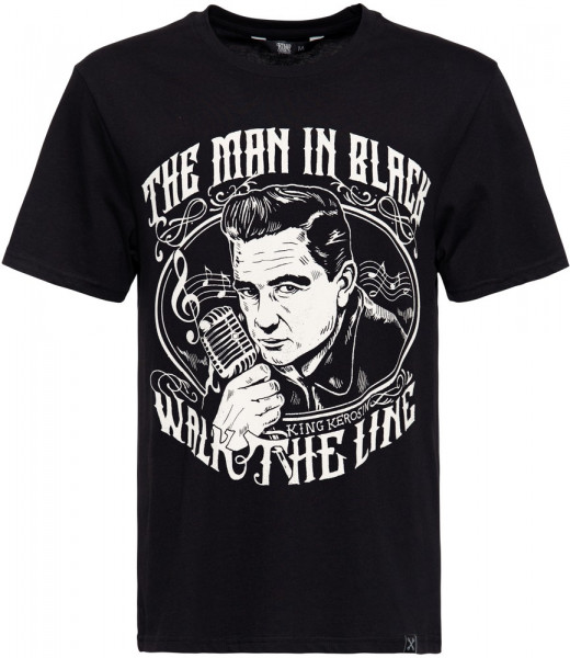 King Kerosin Classic T-Shirt KKI11007 Schwarz