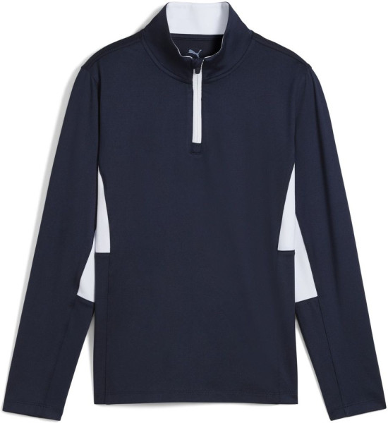 Puma Kinder Sweat Jacke Boys Pure 2.0 ¼ Zip 631141