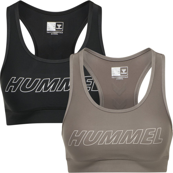 Hummel Damen Sport-BH Hmlte Tola 2-Pack Sports Bra