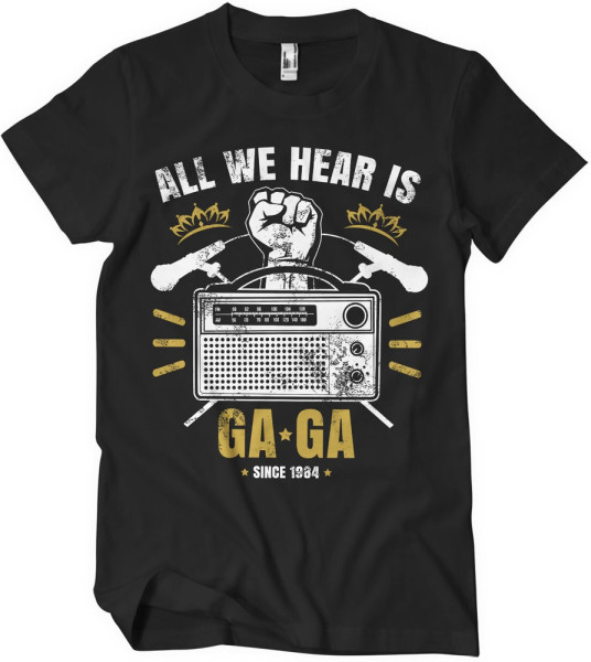 Radio Ga Ga T-Shirt Black