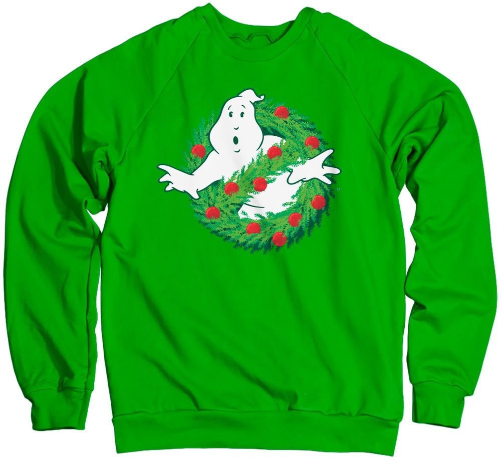 Ghostbusters Pullover Christmas Logo Sweatshirt SP-3-GB016 - Herren / Unisex