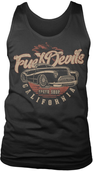 Fuel Devils Cali Cab Tank Top Black