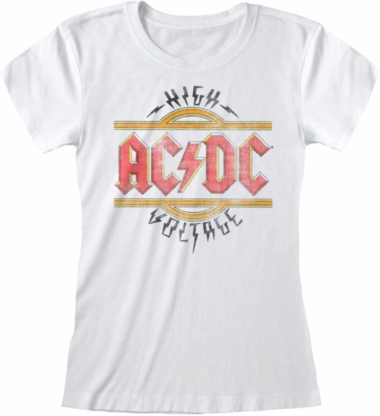 AC/DC - Vintage High Voltage (Fitted) T-Shirt
