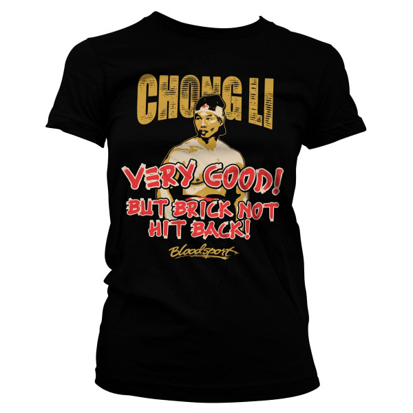 Bloodsport Chong Li Girly Tee Damen T-Shirt Black