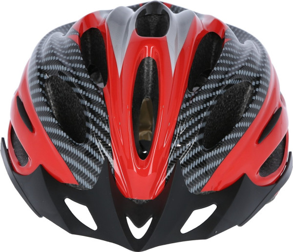 Trespass Fahrradhelm Crankster - Adults Cycle Safety Helmet Red
