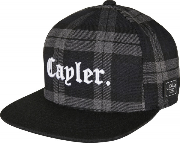Cayler & Sons Cap Check This Cap Grey/Black