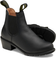 Blundstone Damen Stiefel Boots #2231 Black Microfibre (Women's Heeled Vegan)