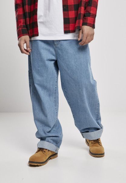 Southpole Hose Denim Pants Retro Mid Blue