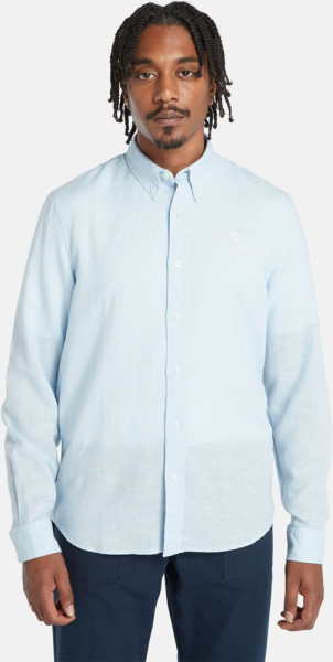 Timberland TFO Cotton/Linen Long Sleeve Shirt 0A2DR9
