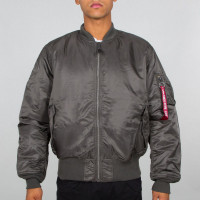Alpha Industries Flight Jacket Men MA-1 Rep. Grey Alpha Industries Flight Jacket Men MA-1 Rep. Grey