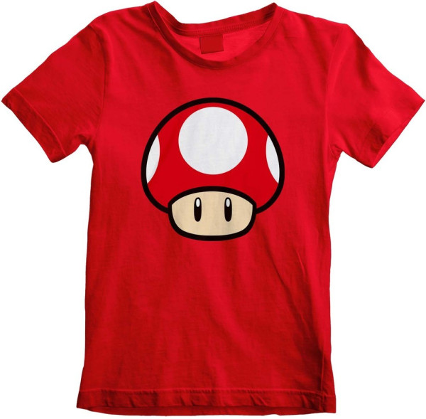 Nintendo Super Mario - Power Up Mushroom Jungen T-Shirt