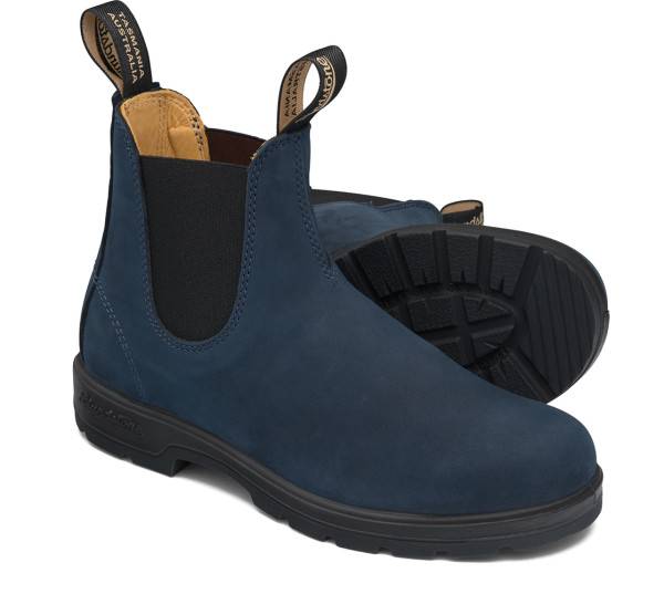 Blundstone Stiefel Boots #1940 (550 Series) Navy Nubuck