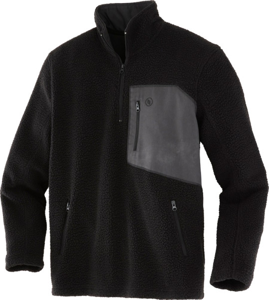Terrax Workwear Faserpelz Troyer Schwarz