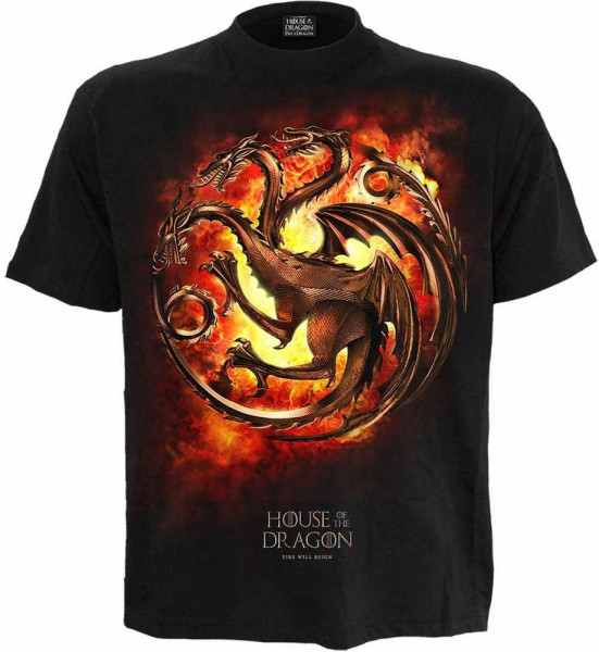 Spiral Direct - House Of The Dragon Flames (Unisex) T-Shirt