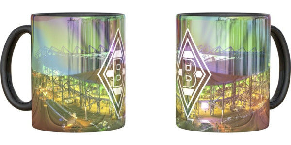 Borussia Mönchengladbach Tasse Metallic Fussball
