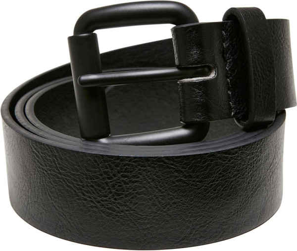 Urban Classics Gürtel Synthetic Leather Thorn Buckle Casual Belt Black