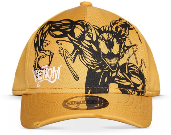 Venom - Basic Adjustable Boys Cap Yellow