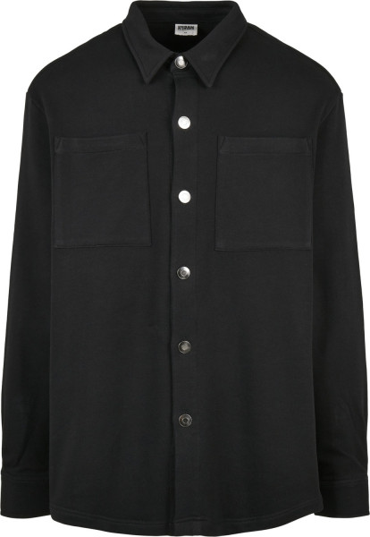 Urban Classics Hemd Organic Terry Shirt Black