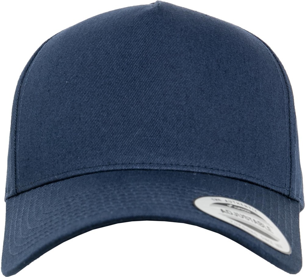 Flexfit Cap 5-Panel Curved Classic Snapback Blau - Herren / Unisex