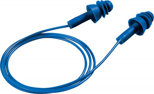 Uvex Gehörschutzstöpsel Whisper+ 2111239 Blau Snr 27 Db (21014)-M (50 Stück)