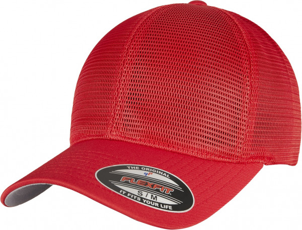 Flexfit Cap 360 OMNIMESH CAP Red