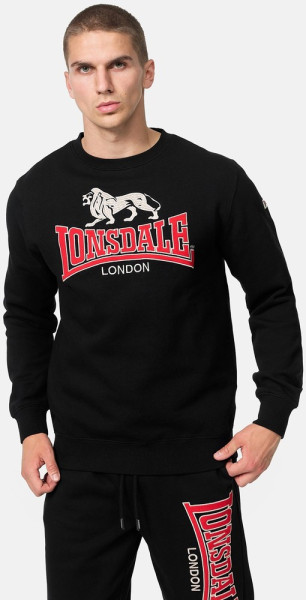 Lonsdale Sweatshirt Lawins Rundhals Sweatshirt normale Passform