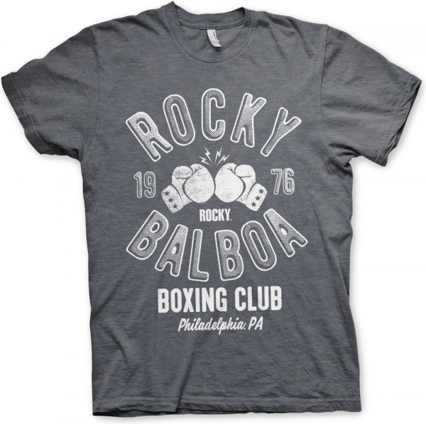Rocky Balboa Boxing Club T-Shirt Dark-Heather