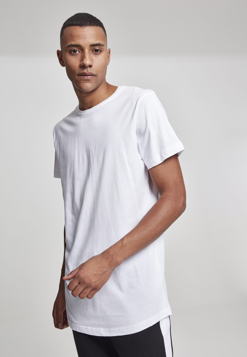 Urban Classics T-Shirt Shaped Long Tee White T-Shirts / | Lifestyle | kustom-kult.de
