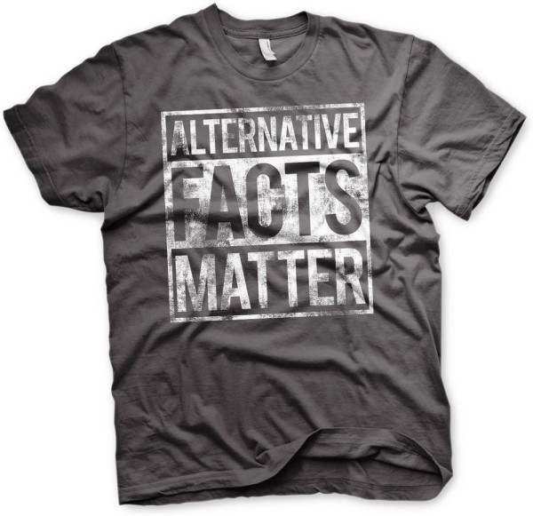 Tokigt Alternative Facts Matter T-Shirt SH-1-15759-H68-1