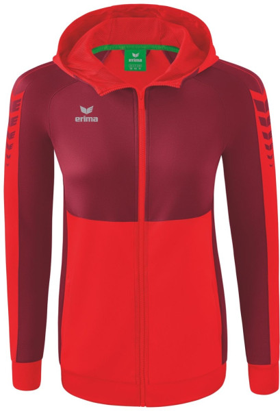 Erima Damen Six Wings Trainingsjacke Mit Kapuze 22-0010