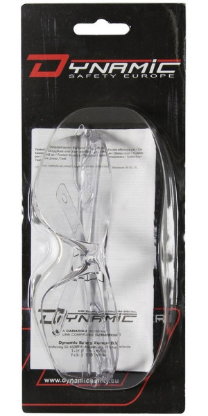 Edge - Dynamic Safety Augenschutz Schutzbrille - Blisterverpackung (EPCE475C.BL) Basic Dyna Klar Bli