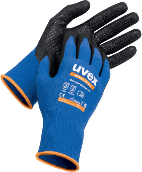 Uvex Montagehandschuh athletic lite dry 60033 (10 Paar)