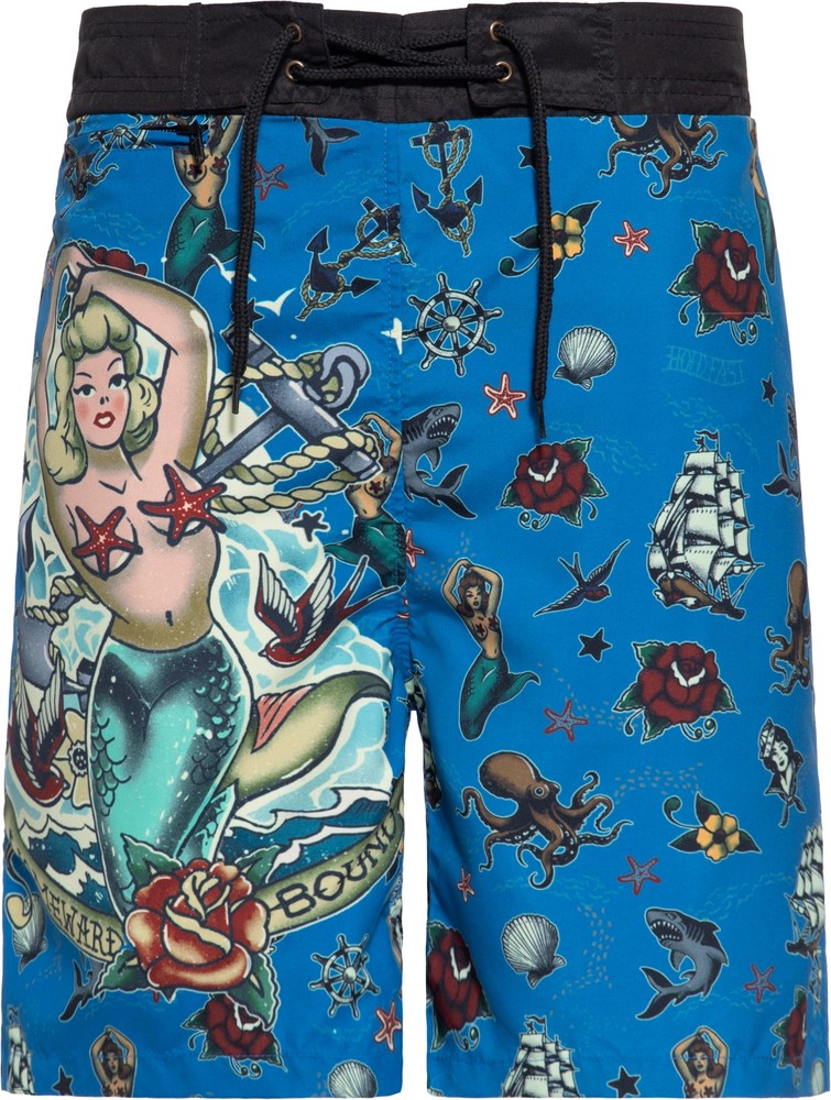 King Kerosin Badeshorts Sailor - Herren / Unisex