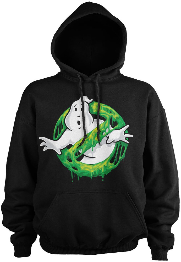 Ghostbusters Slime Logo Hoodie Schwarz - Herren / Unisex