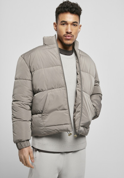 Urban Classics Jacke Cropped Down Jacket Asphalt