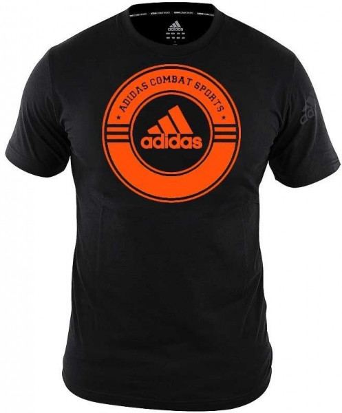 adidas T-Shirt Combat Sports Schwarz/Orange