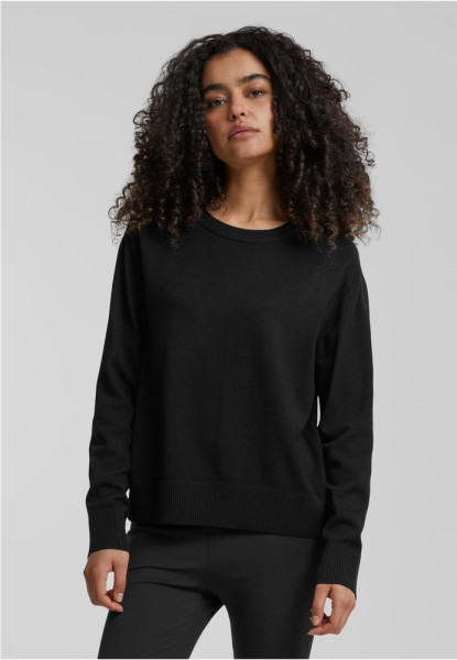 Urban Classics Damen Ladies Knitted Roundneck Sweater TB6902