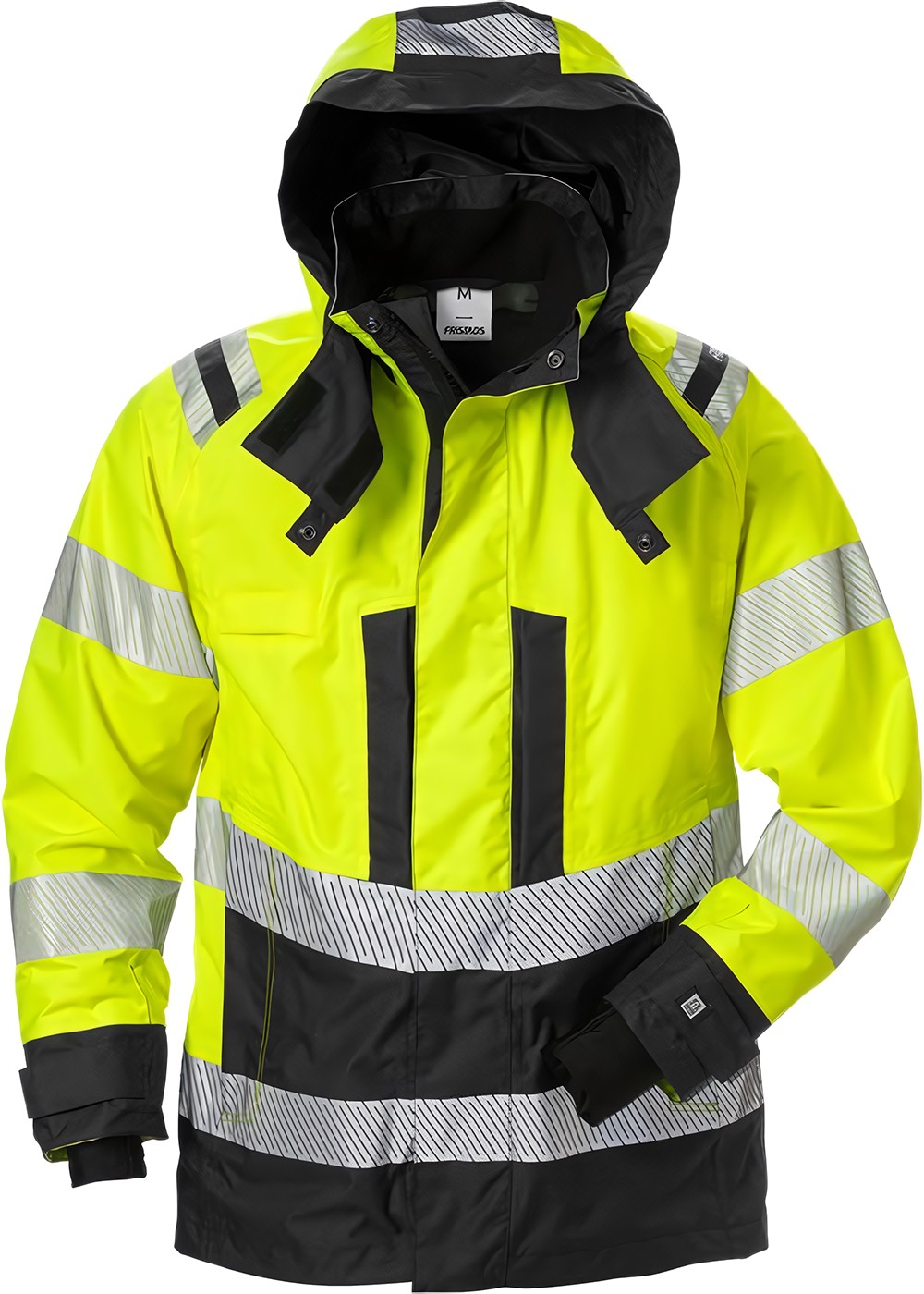 Fristads High Vis Airtech Außenjacke Damen Kl. 3 4518 GTT Warnschutz-Gelb/Schwarz - Damen