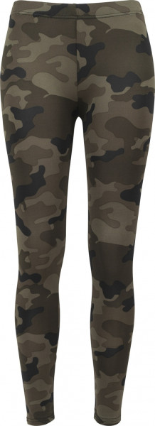 Urban Classics Kinder Leggings Girls Camo Leggings Wood Camo