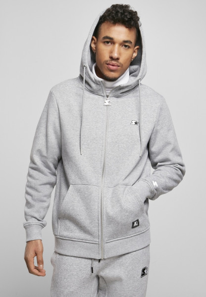 Starter Black Label Hoodie Essential Zip Hoody Heathergrey